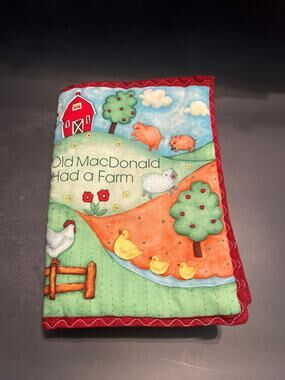 Old MacDonald Had a Farm Interactive Soft Cloth Book